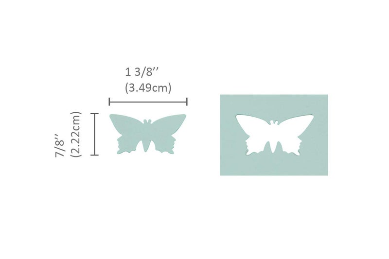BiraBira Bira Craft 1.5 inch Butterfly 3 Lever Action Craft Punch for Paper Crafting Scrapbooking - Image 2